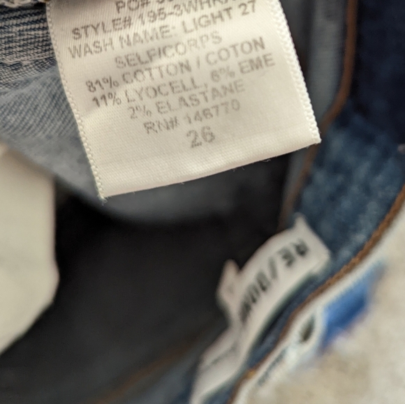 Re/Done by Revolve High Rise Ankle Crop - Picture 8 of 10